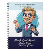 Grappig cadeau - Notitieboek, doet alsof het een b Notitieboek (Voorkant)