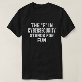 Grappig cadeau over cybersecurity voor mannen Cybe T-shirt
