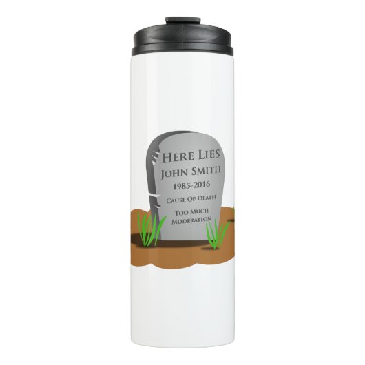 grappig cadeau thermosbeker (Voorkant)