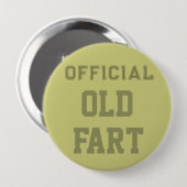 Grappig Cadeau Verjaardags Knop Cadeau Ronde Button 4,0 Cm (Voorkant /achterkant)