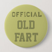 Grappig Cadeau Verjaardags Knop Cadeau Ronde Button 4,0 Cm (Voorkant)