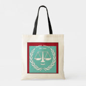 Grappig Cadeau voor Advocaat Tote Bag (Achterkant)