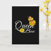 grappig cadeau voor al die liefdesbijen kaart (Gele Bloem)