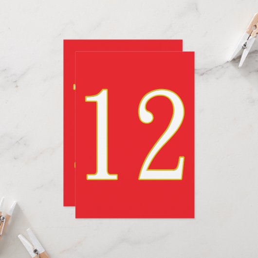 Grappig cadeau voor alle fans speler hebben nummer kaart (Voorkant / Achterkant in situ)