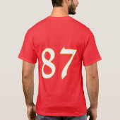 Grappig cadeau voor alle fans speler hebben nummer t-shirt (Achterkant)