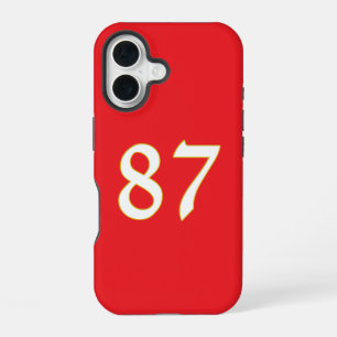 Grappig cadeau voor alle fans speler heeft nummer  iPhone 16 hoesje