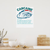 Grappig cadeau voor autoliefhebber - Definitie van Poster (Keuken)