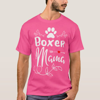 Grappig cadeau voor Boxer Moms Furry Paw Gift T-shirt