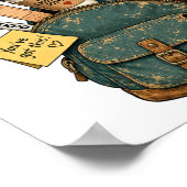 Grappig cadeau voor docenten poster (Hoek)