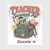 Grappig cadeau voor docenten sticker (Vel)