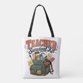 Grappig cadeau voor docenten tote bag (Achterkant)