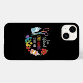 Grappig Cadeau voor Gepensioneerde Ambachtslieden Case-Mate iPhone Case (Achterkant (horizontaal))