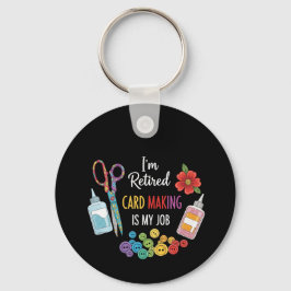 Grappig Cadeau voor Gepensioneerde Ambachtslieden Sleutelhanger