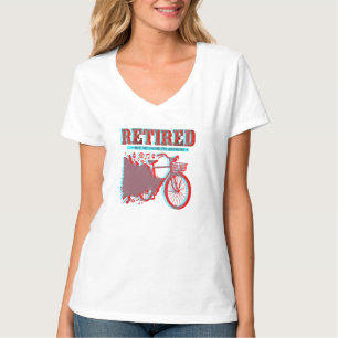 Grappig cadeau voor gepensioneerde wielrenners t-shirt