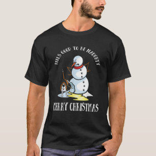 Grappig cadeau voor hondenliefhebbers Het voelt go T-shirt