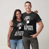Grappig cadeau voor hondenliefhebbers Pitbull Rust T-shirt (Unisex)