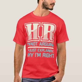 Grappig cadeau voor HR Person Human Resources Work T-shirt