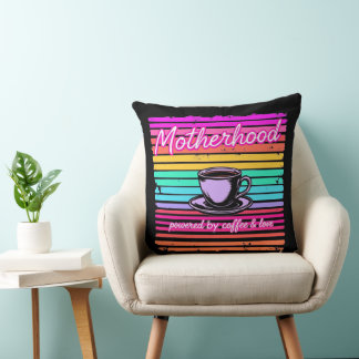 Grappig cadeau voor koffie mama's | Unieke Moederd Kussen