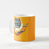 Grappig cadeau voor Lazy People Design Koffiemok (Voorkant links)