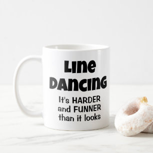 Grappig cadeau voor Line Dancers Line Dancing Funn Koffiemok