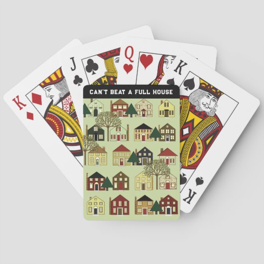 Grappig Cadeau voor Makelaar Pokerkaarten (Achterkant)