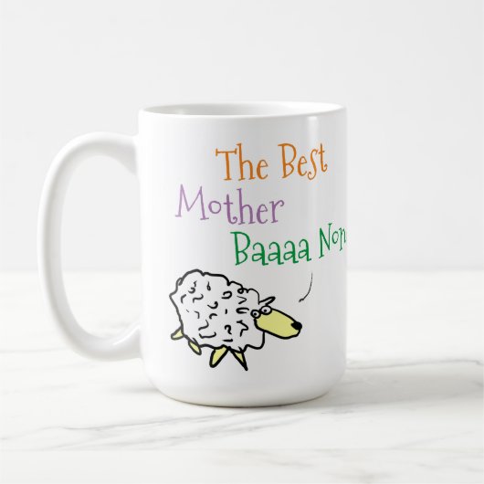 Grappig cadeau voor mama - Beste moeder koffie Mok (Links)