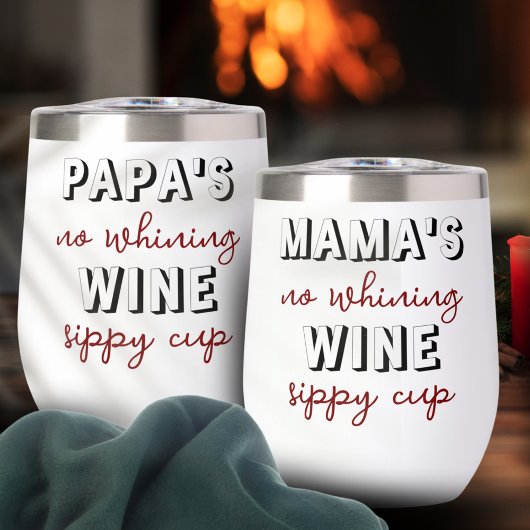 Grappig Cadeau Voor Mama Wijn Sippy Cup Quote