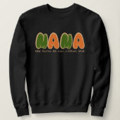 Grappig cadeau voor moeder trui (Design voorkant)