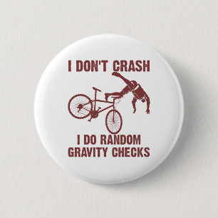 Grappig cadeau voor mountainbike - leuk voor MTB-f Ronde Button 5,7 Cm