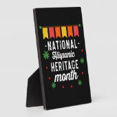 Grappig Cadeau voor Nationale Hispanic Erfgoed Maa Fotoplaat (Zijkant)