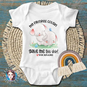 Grappig Cadeau voor Neef - Mijn favoriete neef gaf Romper