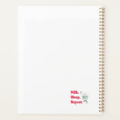 Grappig Cadeau voor Nieuwe Ouders - "Melk. Slaap. Planner (Achterkant)