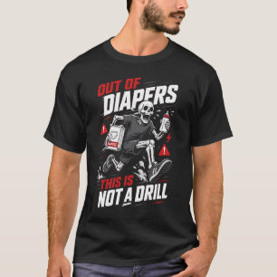 Grappig Cadeau voor Nieuwe Vader  Baby Shower T-shirt