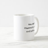 Grappig cadeau voor nieuwe vaders koffiemok (Voorkant rechts)
