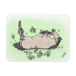 Grappig cadeau voor paardenliefhebbers Wispelturig Magneet