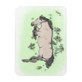 Grappig cadeau voor paardenliefhebbers Wispelturig Magneet (Verticaal)