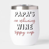 Grappig cadeau voor papa Sippy Cup Quote (Voorkant)