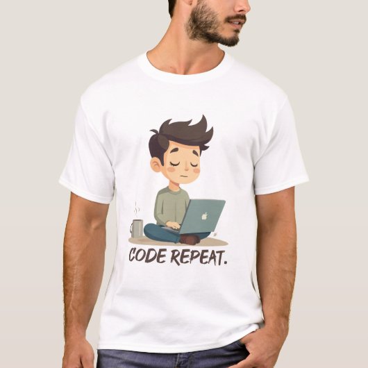 Grappig cadeau voor programmeurs en tech liefhebbe t-shirt (Voorkant)