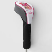 Grappig Cadeau voor Quilters Golfheadcover (Schuin)