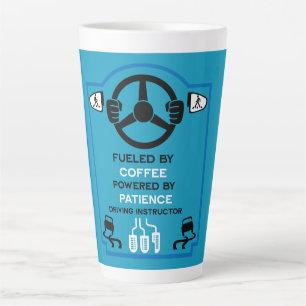Grappig Cadeau voor Rijinstructeur Latte Mok