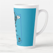 Grappig Cadeau voor Rijinstructeur Latte Mok (Rechts)