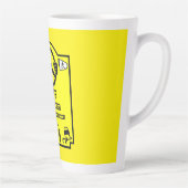 Grappig cadeau voor rijinstructeur latte mok (Rechts)
