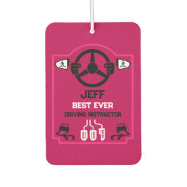 Grappig cadeau voor rijinstructeur luchtverfrisser
