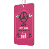 Grappig cadeau voor rijinstructeur luchtverfrisser (Links)