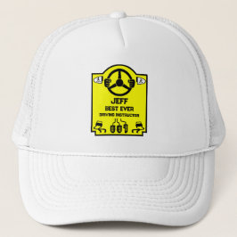 Grappig cadeau voor rijinstructeur trucker pet