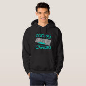Grappig Cadeau voor Software Engineer - Coden is M Hoodie (Voorkant volledig)