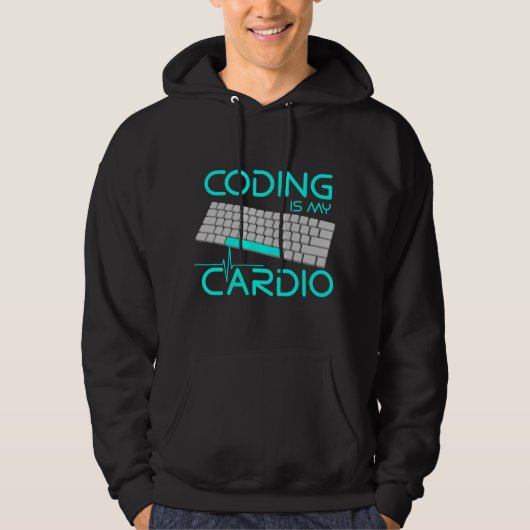 Grappig Cadeau voor Software Engineer - Coden is M Hoodie (Voorkant)