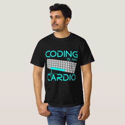 Grappig cadeau voor software-ingenieur - Coder is T-shirt (Voorkant volledig)