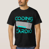 Grappig cadeau voor software-ingenieur - Coder is  T-shirt (Voorkant)