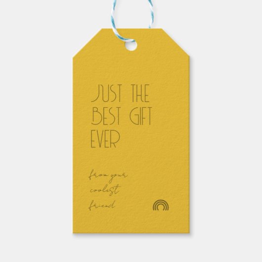 Grappig cadeaukaartje cadeaulabel (Voorkant)